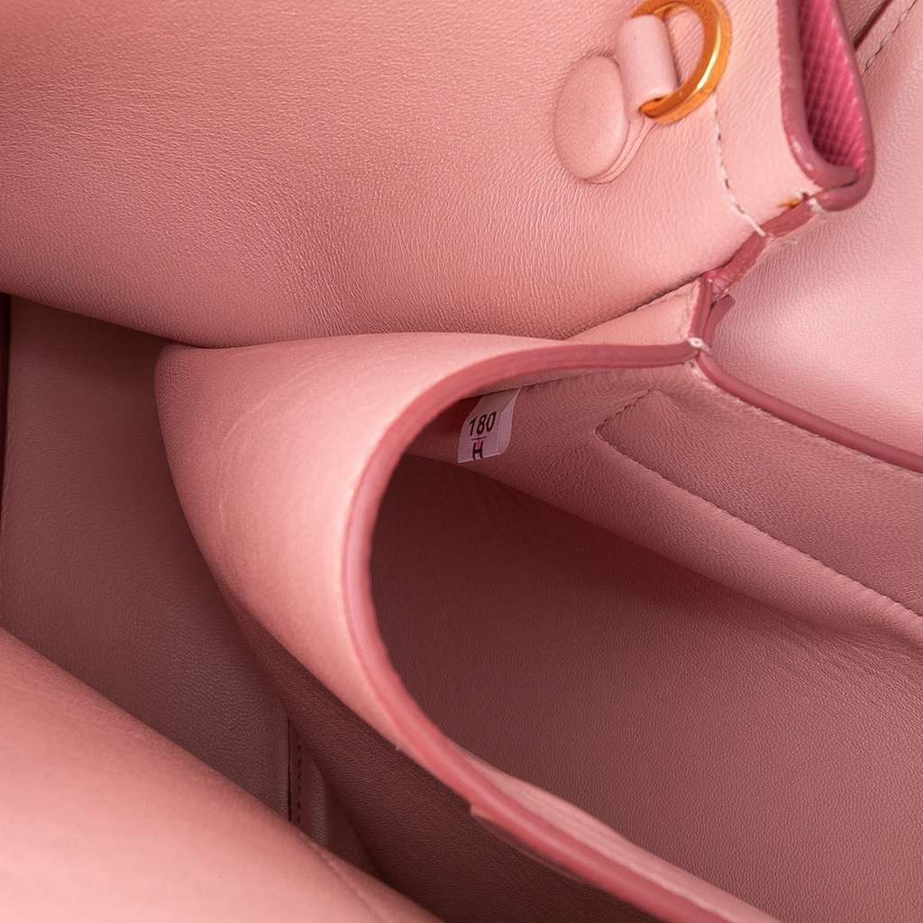 Prada Medium Saffiano Cuir Double Satchel - Detail 1