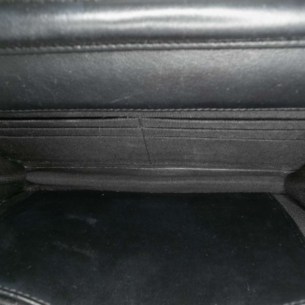 Chanel Chevron Aged Calfskin Gabrielle Wallet On Chain - 4