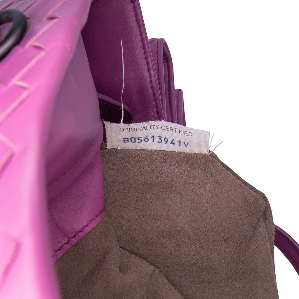 Bottega Veneta Small Nappa Intrecciato Roma Satchel - Detail 2