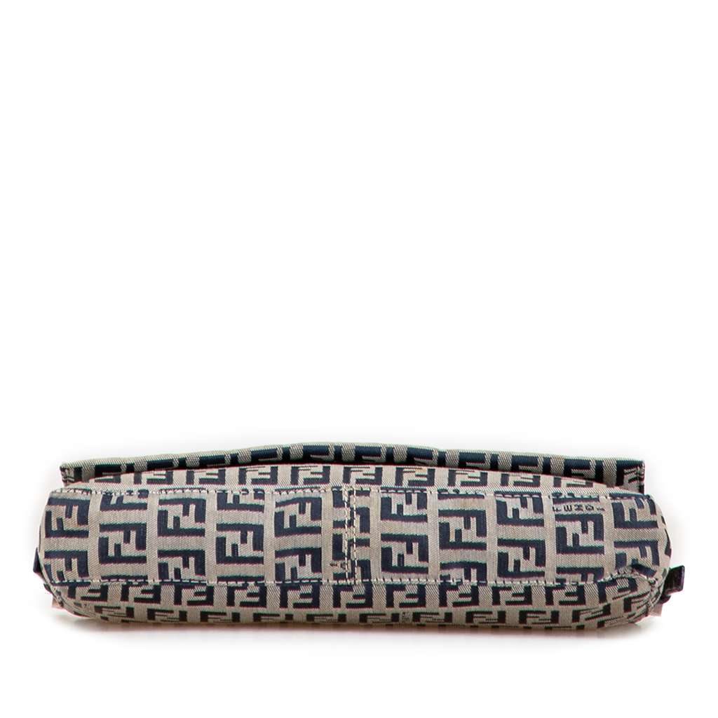Fendi Zucchino Canvas Shoulder Bag - Image 6