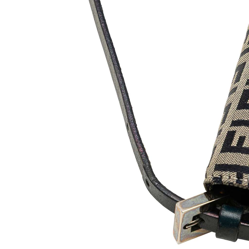 Fendi Zucchino Canvas Shoulder Bag - Image 11
