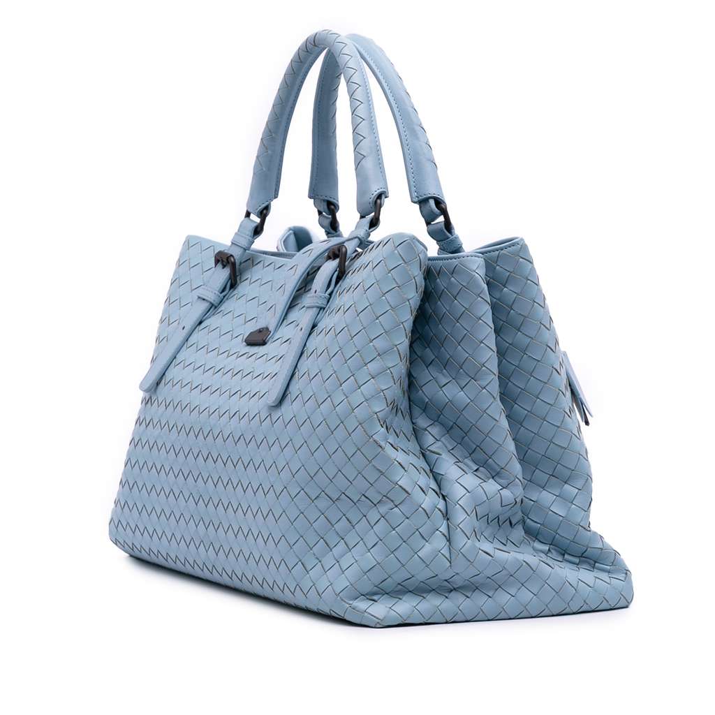 Bottega Veneta Medium Nappa Intrecciato Roma Tote - 2