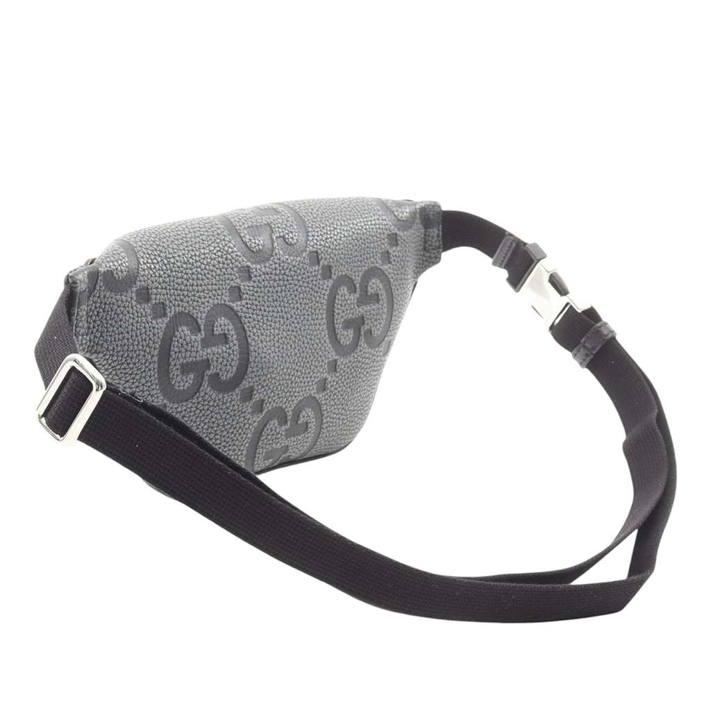 Gucci Small Leather Jumbo GG Belt Bag - Back view