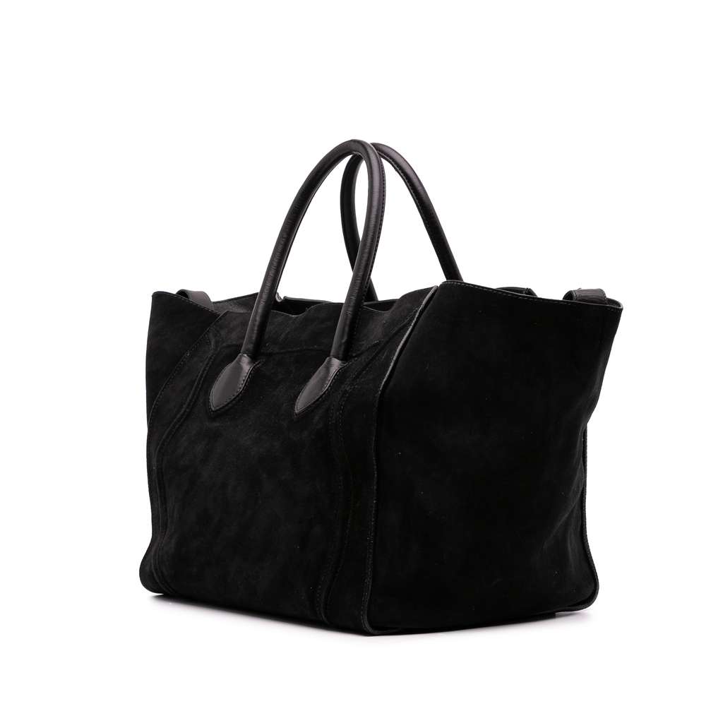 Celine Large Suede Phantom Luggage Tote - 2