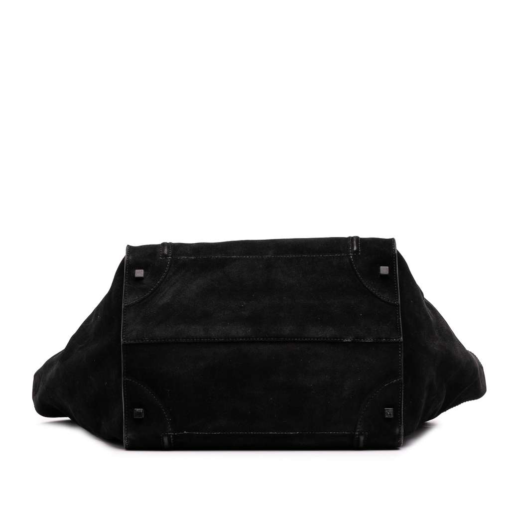 Celine Large Suede Phantom Luggage Tote - 3