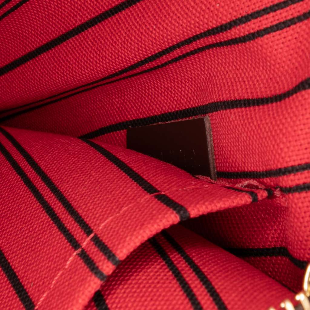 Louis Vuitton Damier Ebene Neverfull Pochette - Detail 1