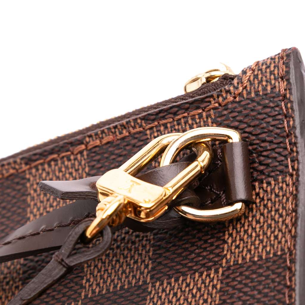 Louis Vuitton Damier Ebene Neverfull Pochette - Image 11