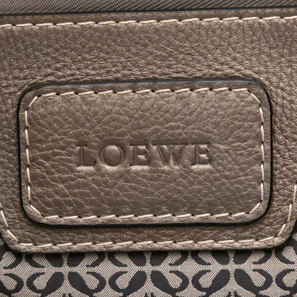 Loewe Anagram Canvas Tote - Side view