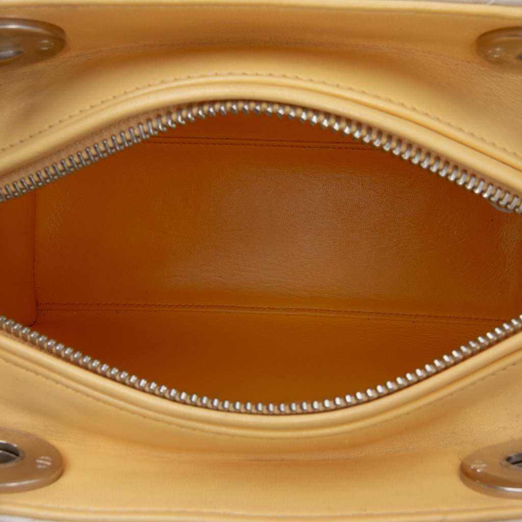 Dior Medium Tricolor Lambskin Cannage Lady Dior - 4