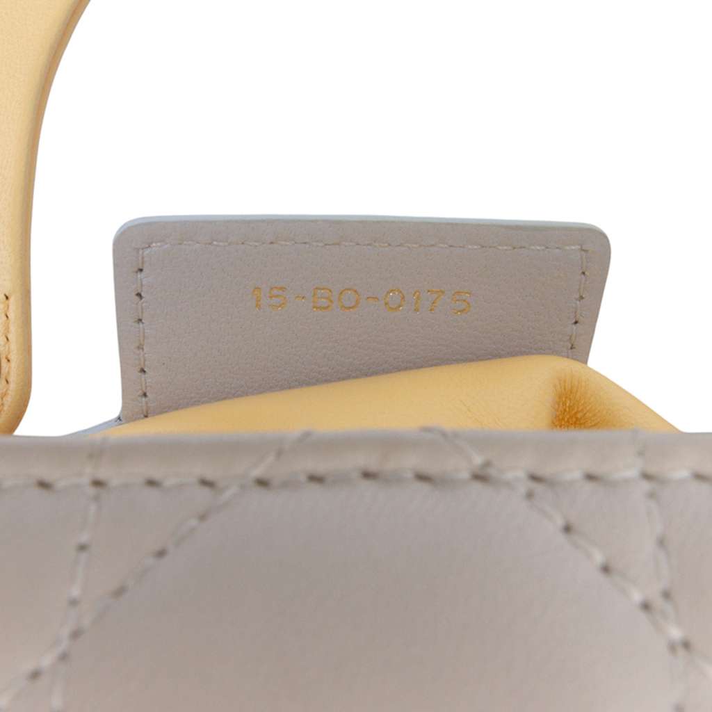 Dior Medium Tricolor Lambskin Cannage Lady Dior - Detail 1