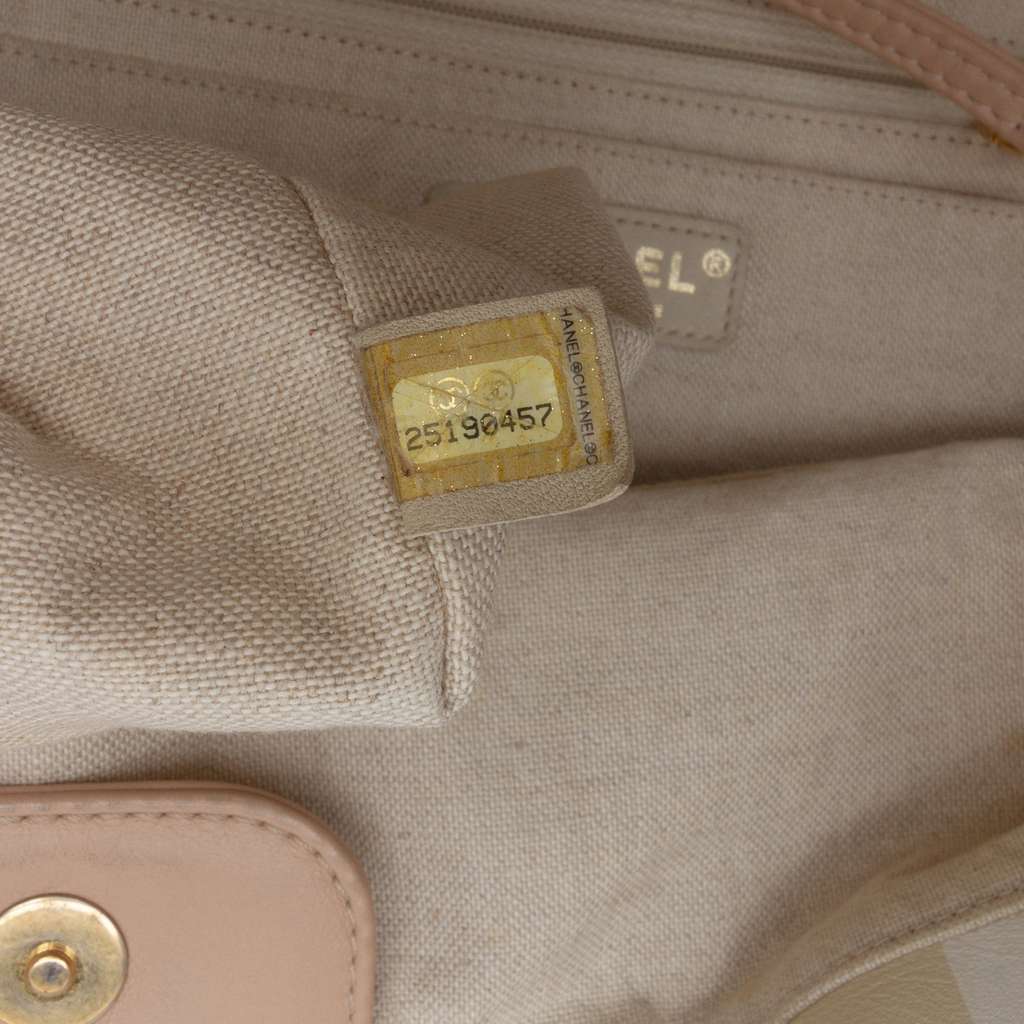 Chanel Canvas Floral Shopping Tote - Detail 1