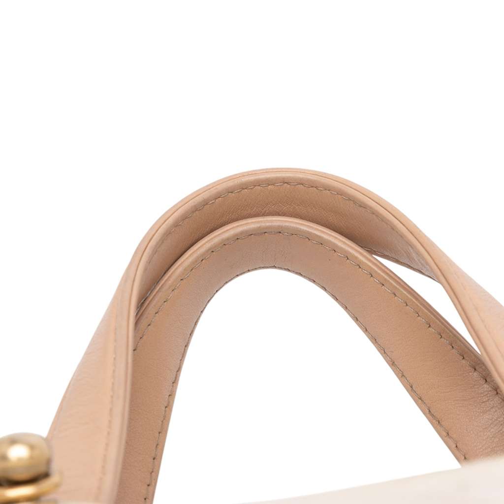 Chanel Canvas Floral Shopping Tote - Image 10