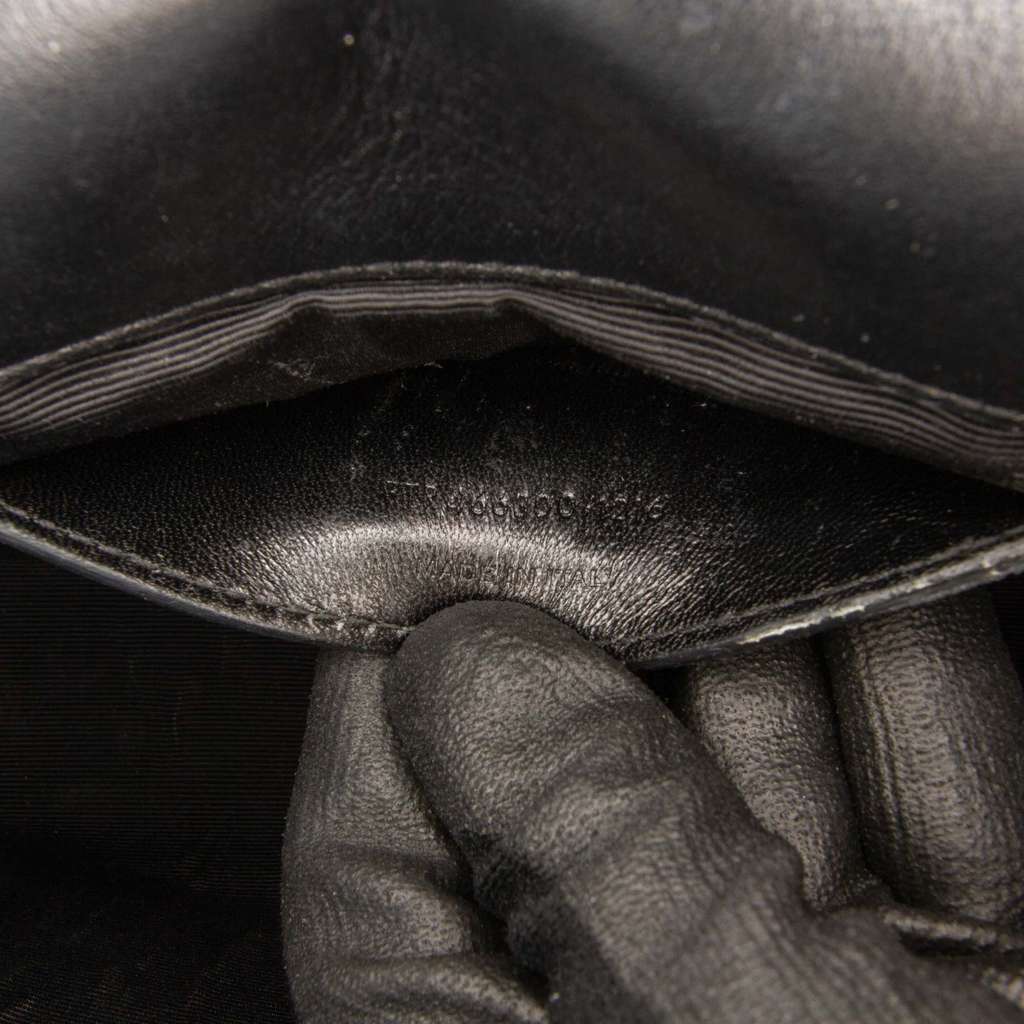 Saint Laurent Medium Smooth Calfskin Braided Monogram Kate Crossbody - Detail 2