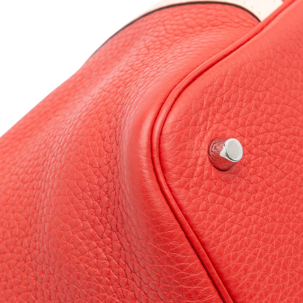 Hermès Bicolor Clemence and Swift Picotin Lock 22 - Detail 2