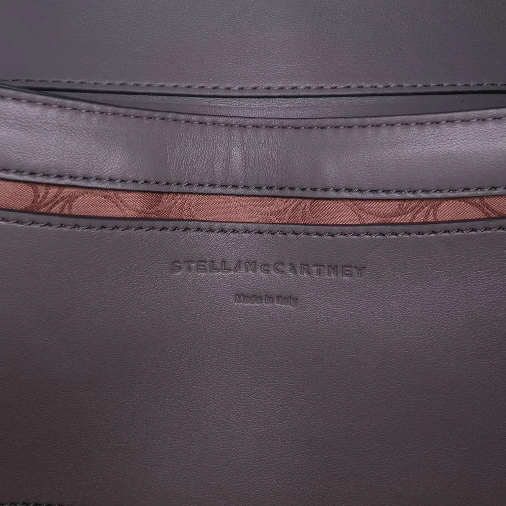 Stella McCartney Alter Mat S Wave Padded Shoulder Bag Grey Polyester Very good - Box View