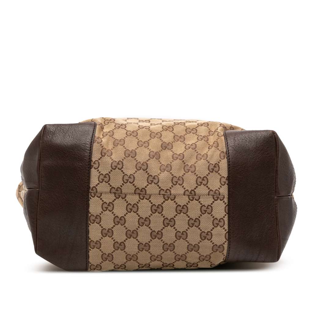 Gucci Large GG Canvas GG Charm Tote - 3
