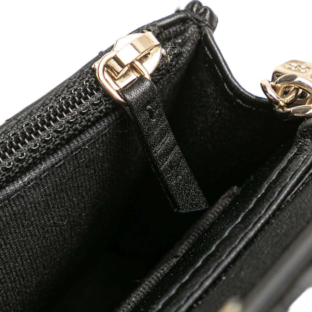 Chanel Quilted Calfskin Maxi Pearls Clutch With Chain - Image 10