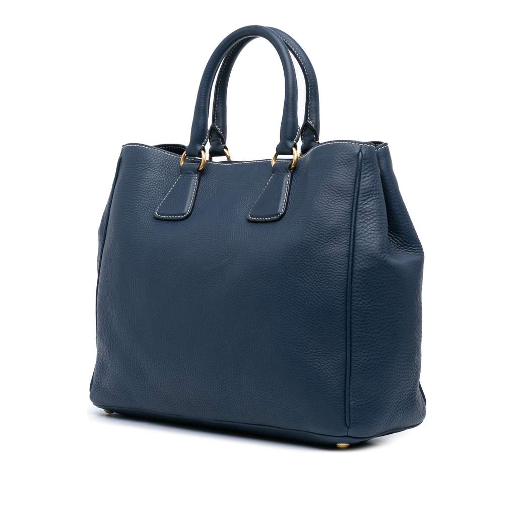 Prada Vitello Daino Open Convertible Tote - 2