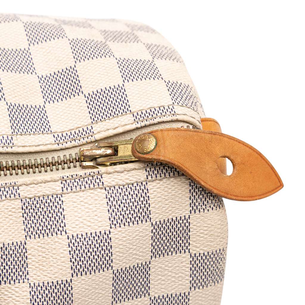 Louis Vuitton Damier Azur Speedy 35 - Image 10
