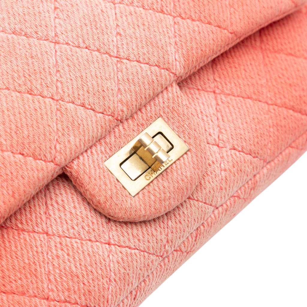 Chanel Reissue 2.55 Quilted Denim Ombre Double Flap 225 - Image 11