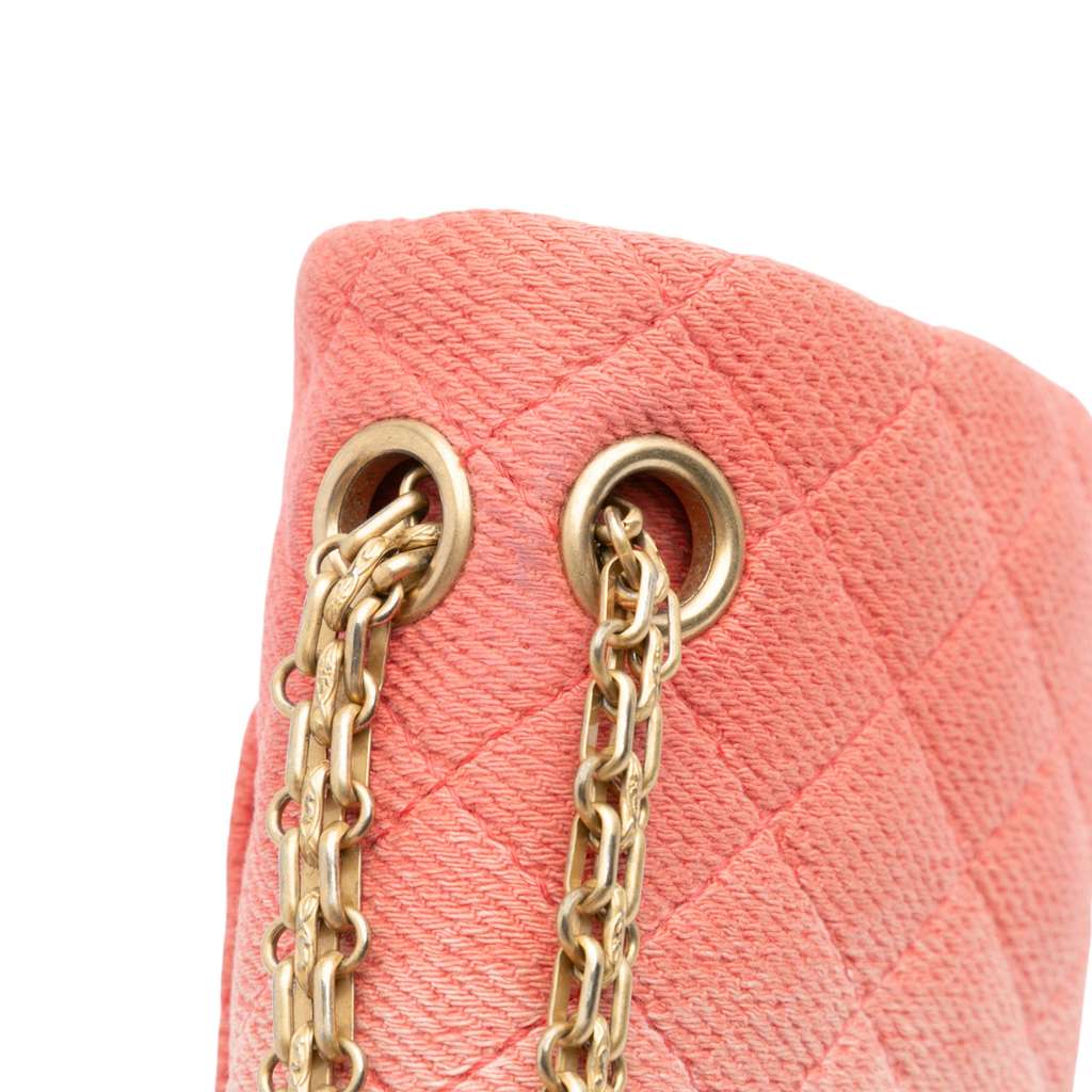 Chanel Reissue 2.55 Quilted Denim Ombre Double Flap 225 - Image 12