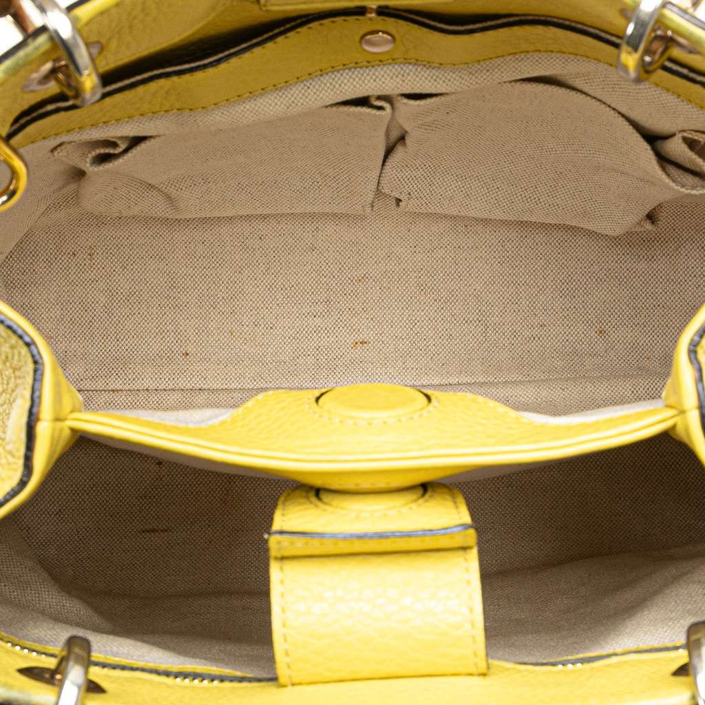 Gucci Small Calfskin Bamboo Shopper Satchel - 4