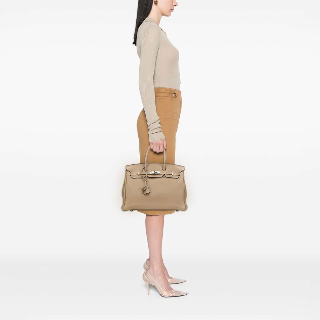 Hermès Togo Birkin Retourne 35 - Image 12