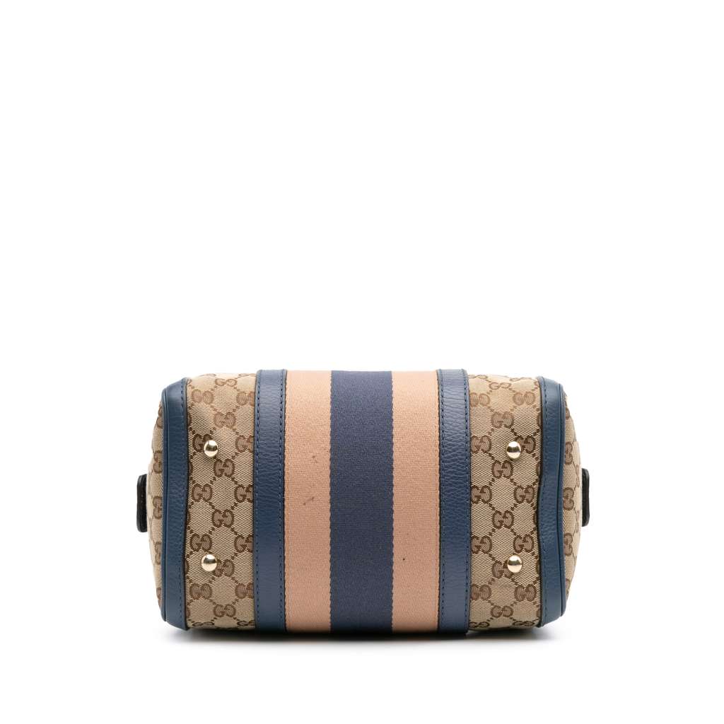 Gucci Small GG Canvas Web Joy Boston Bag - 3