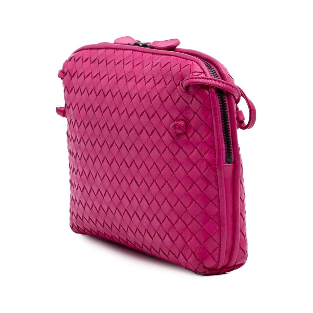 Bottega Veneta Nappa Intrecciato Nodini Crossbody - Back view