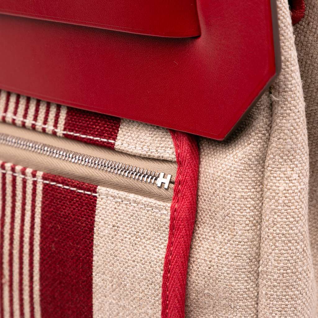 Hermès Toile H Vibration and Vache Hunter Herbag Zip Cabin Retourne 50 - Image 12