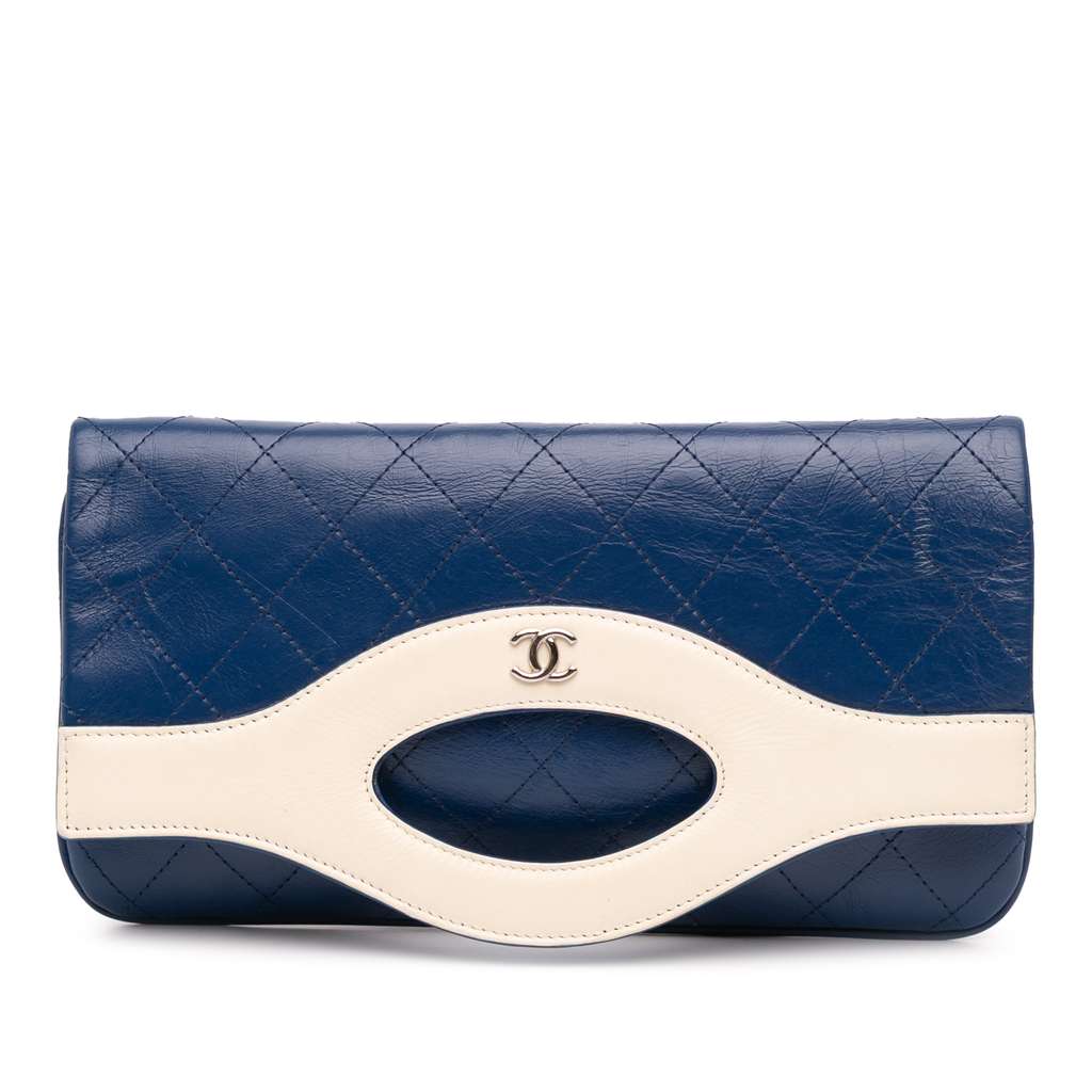 Chanel Small Bicolor Aged Calfskin 31 Pouch