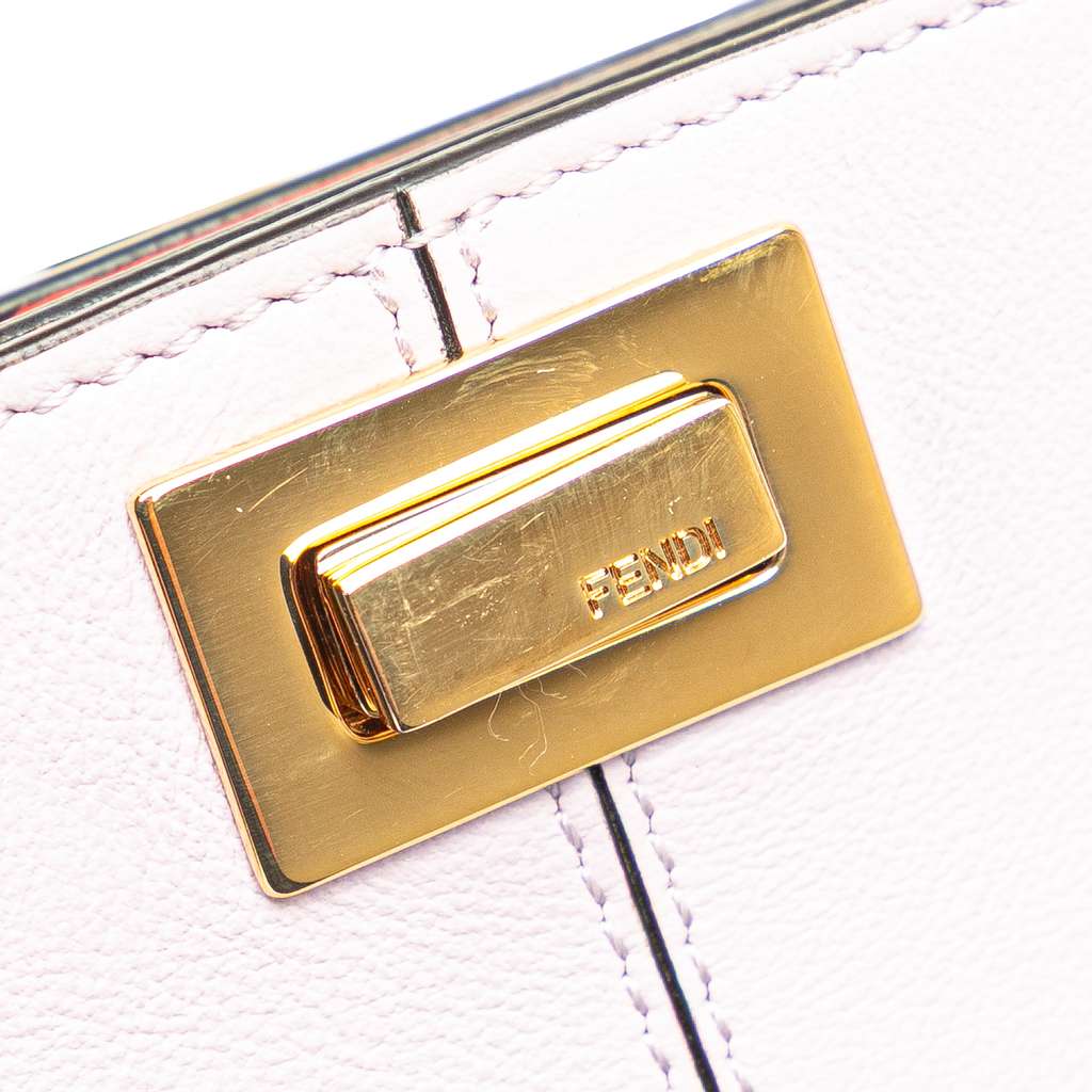 Fendi Leather Peek-a-Phone Pouch Crossbody - Detail 2