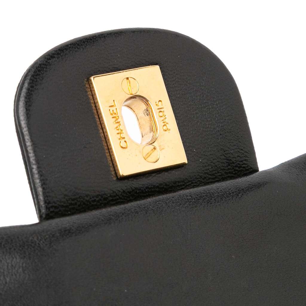 Chanel Medium Classic Lambskin Double Flap - Image 12