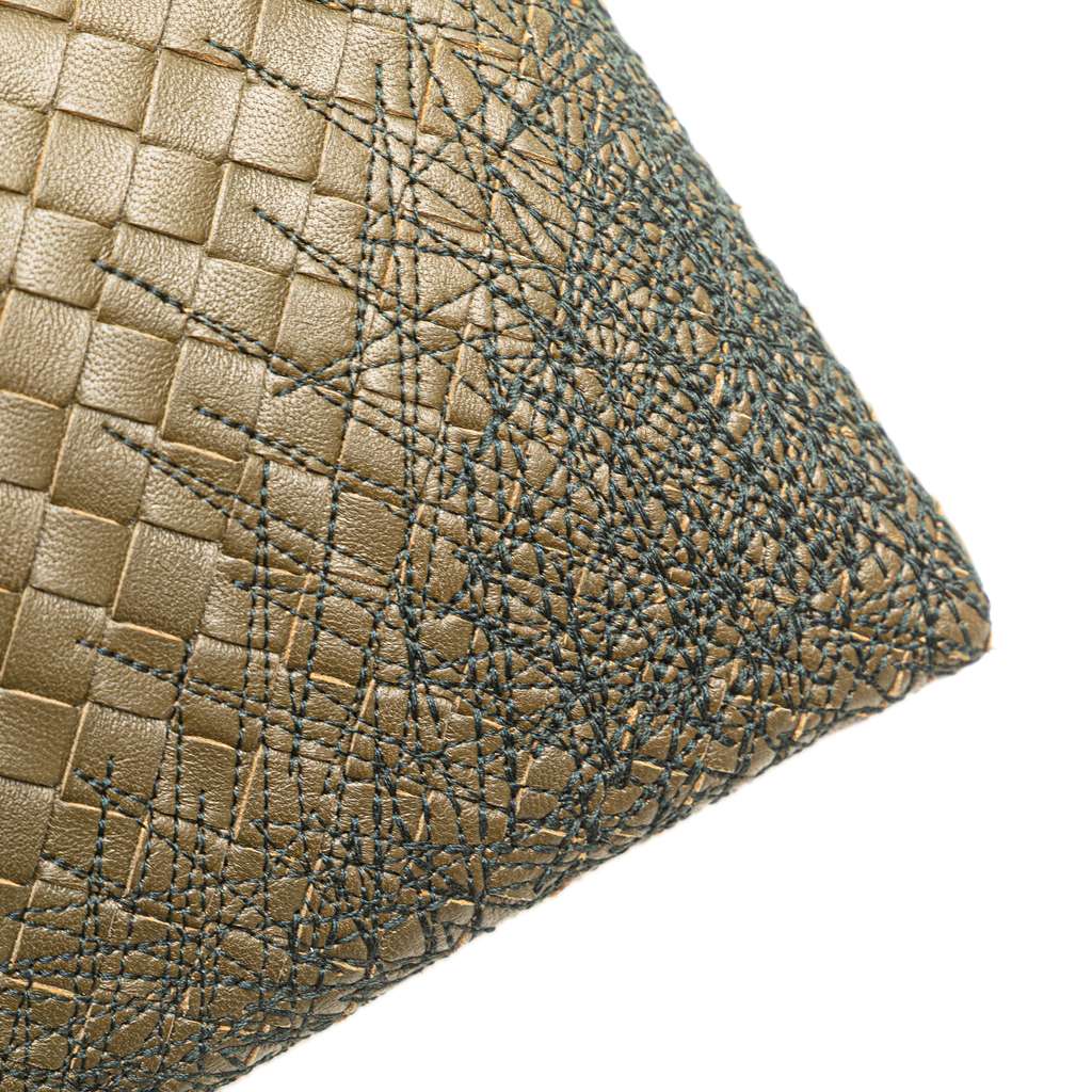 Bottega Veneta Nappa Intrecciato Stitched Clutch - Image 10