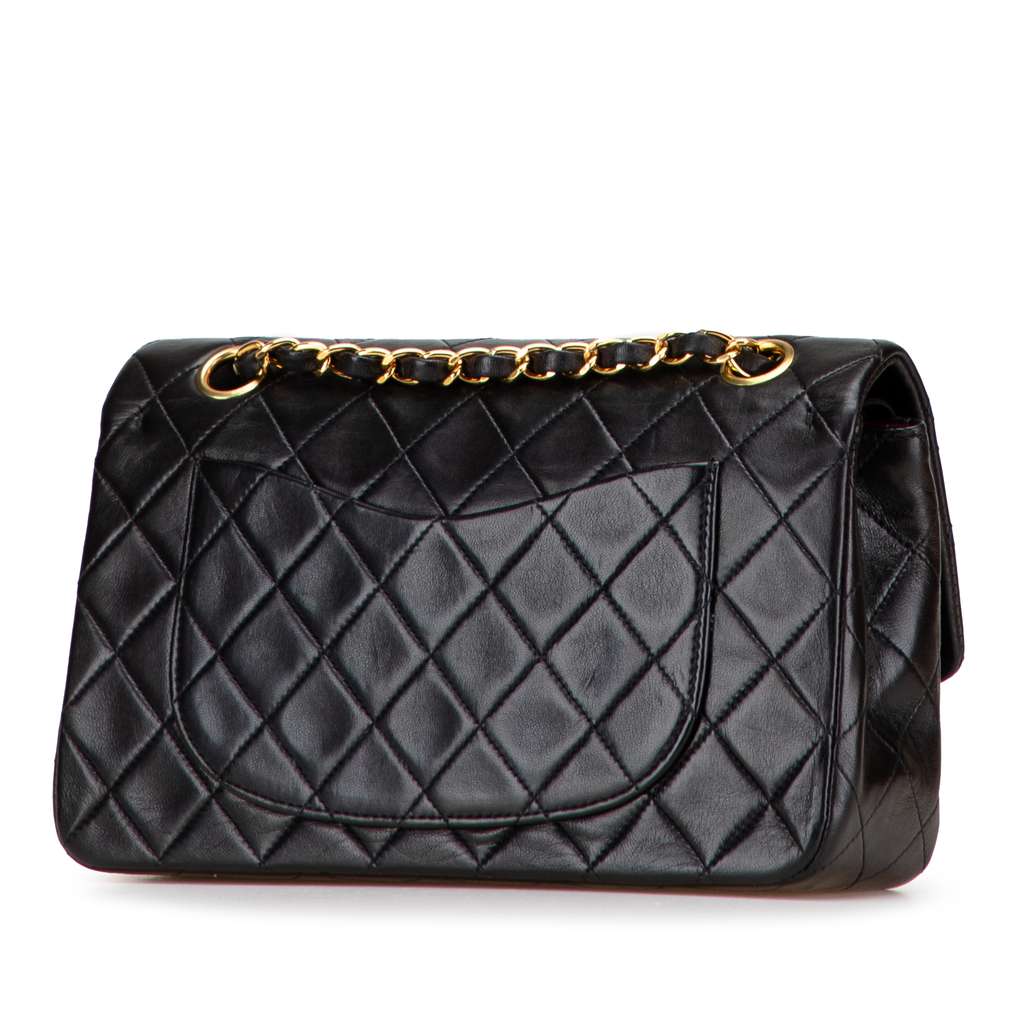 Chanel Small Classic Lambskin Double Flap - Back view