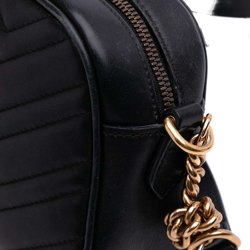 Gucci Small GG Marmont Matelasse Leather Crossbody - Image 11