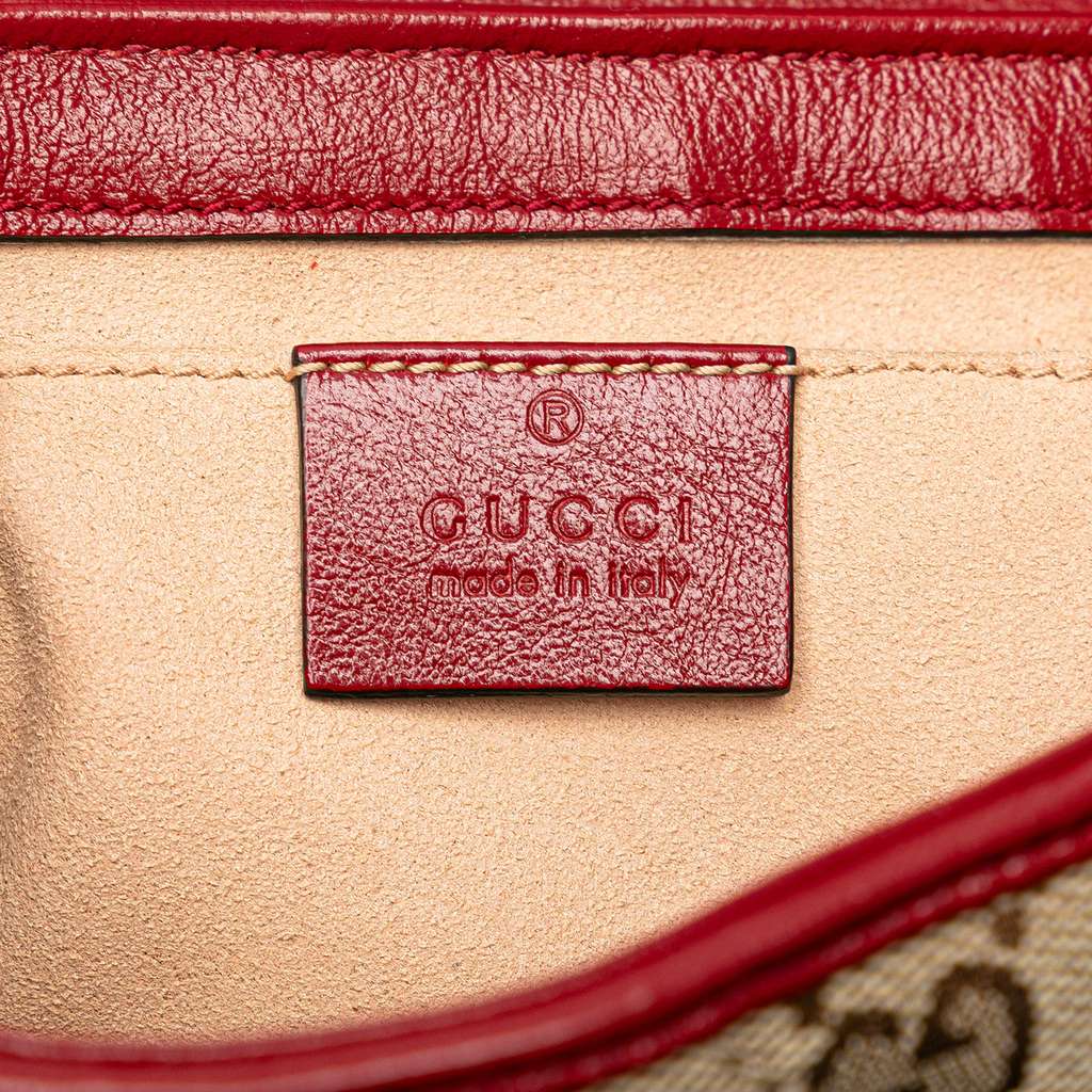 Gucci Small GG Marmont GG Matelasse Diagonal Canvas Shoulder Bag - 5