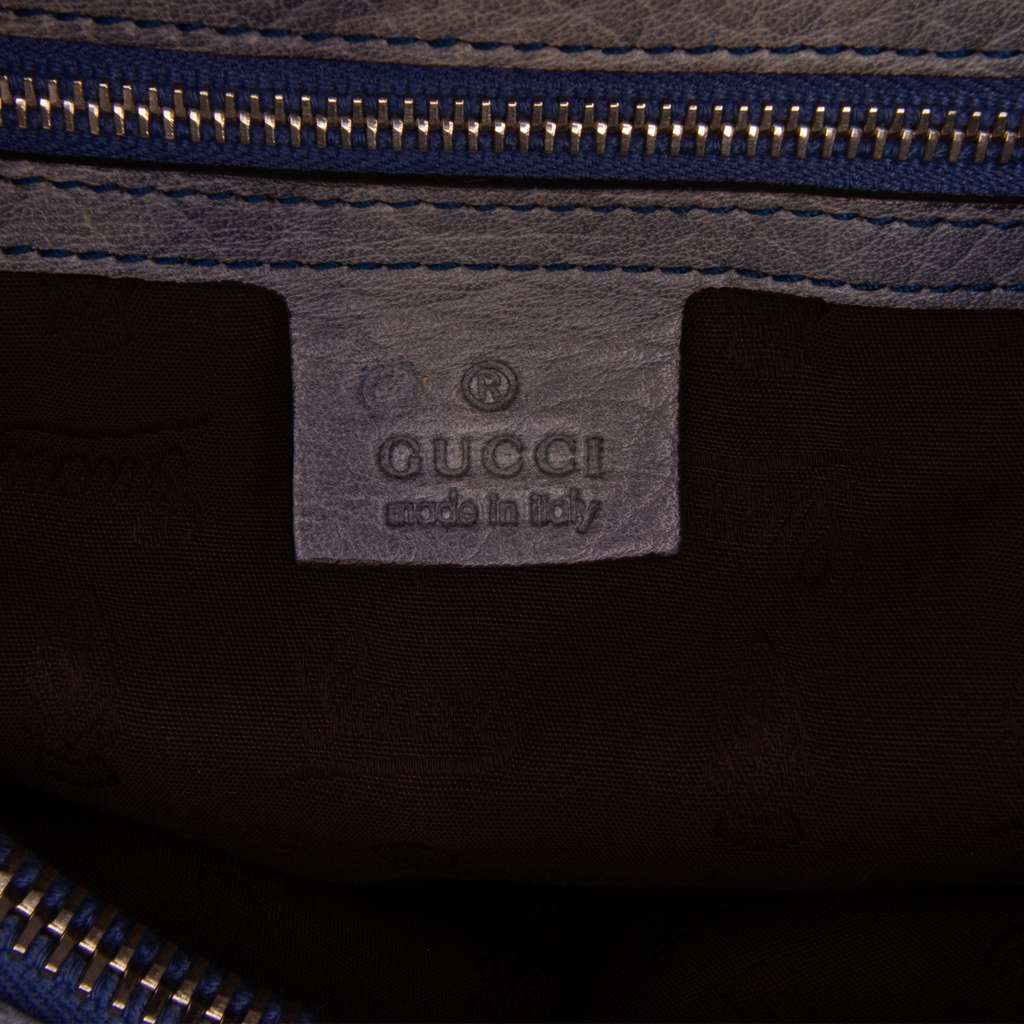 Gucci GG Canvas Bamboo Libeccio Tote - Side view