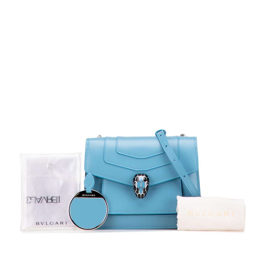 Bvlgari Leather Serpenti Forever Crossbody - Image 12