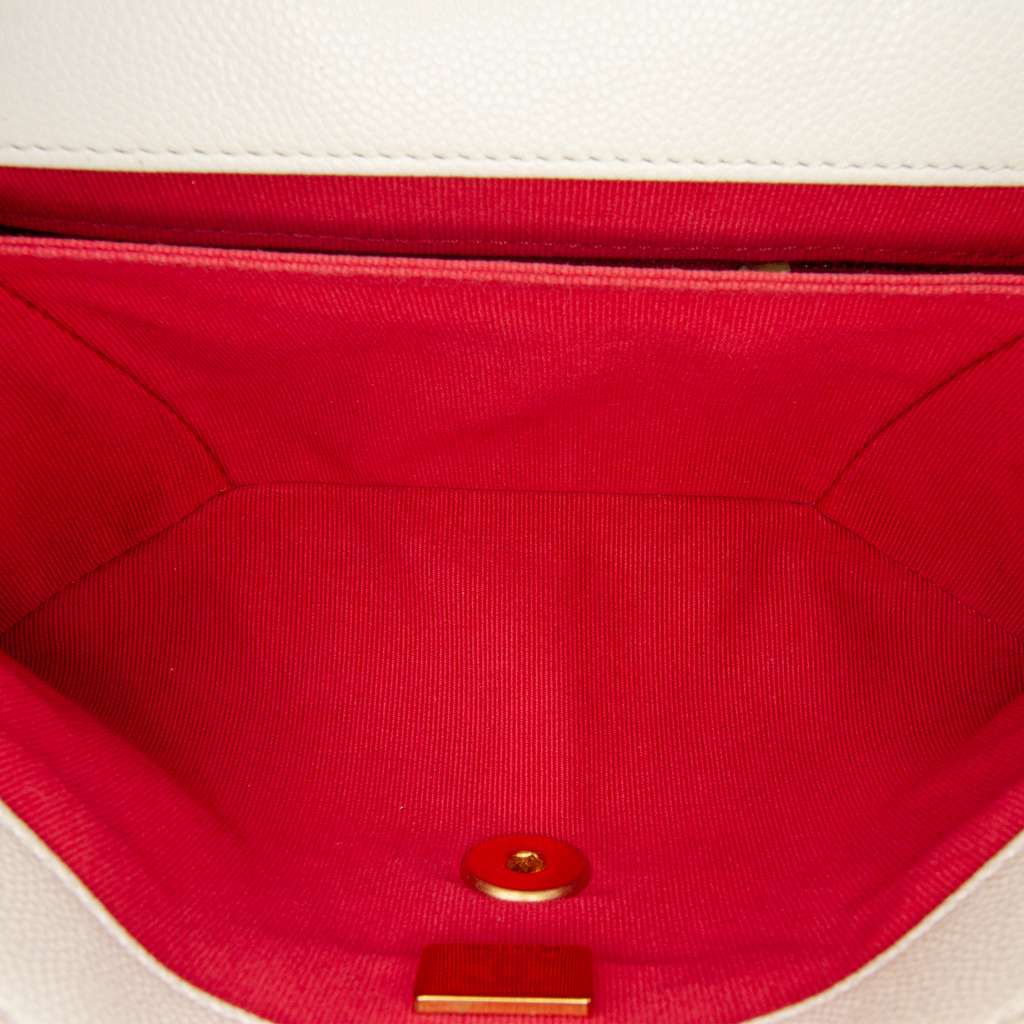 Chanel Mini Quilted Caviar Bracelet On Chain Flap - 4