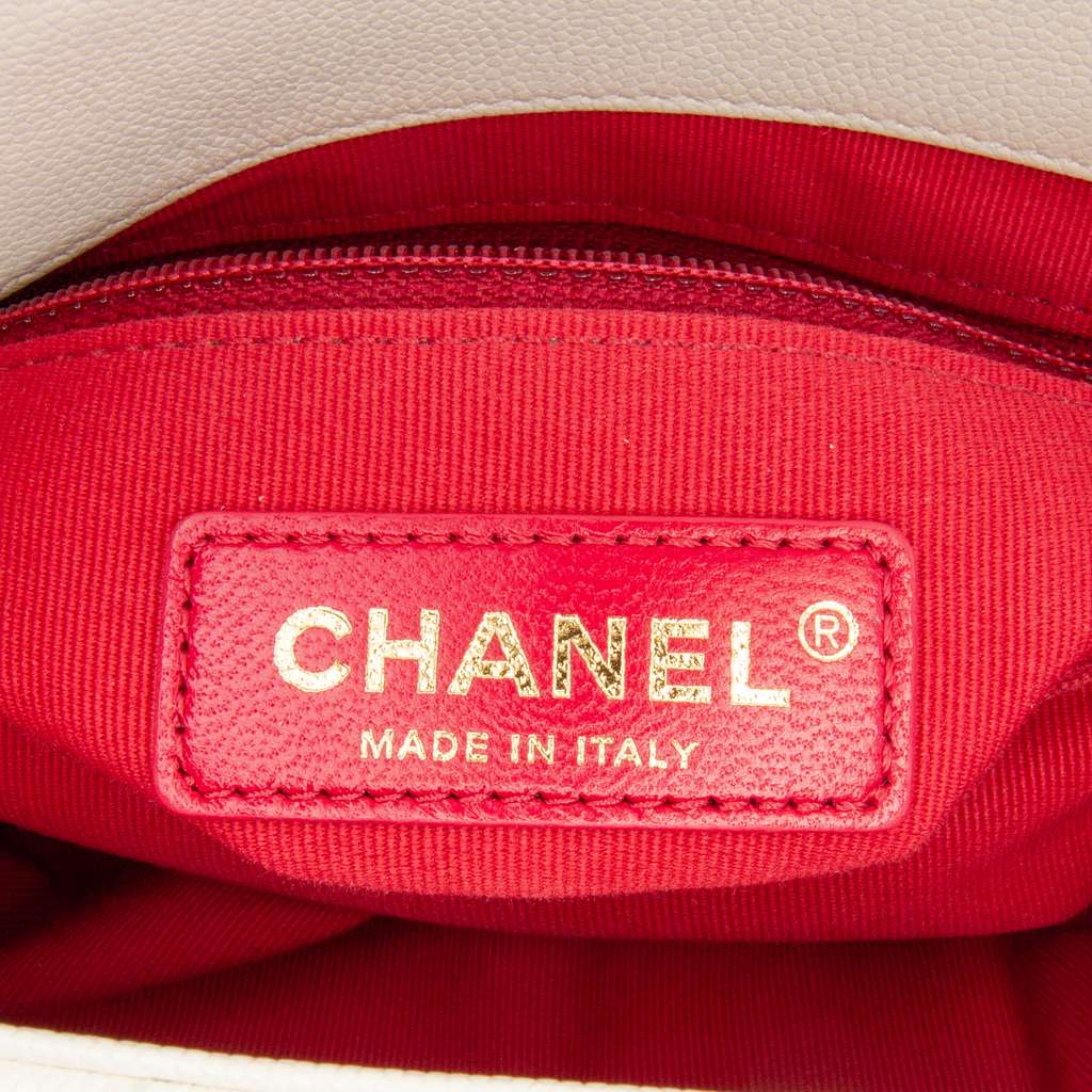 Chanel Mini Quilted Caviar Bracelet On Chain Flap - 5