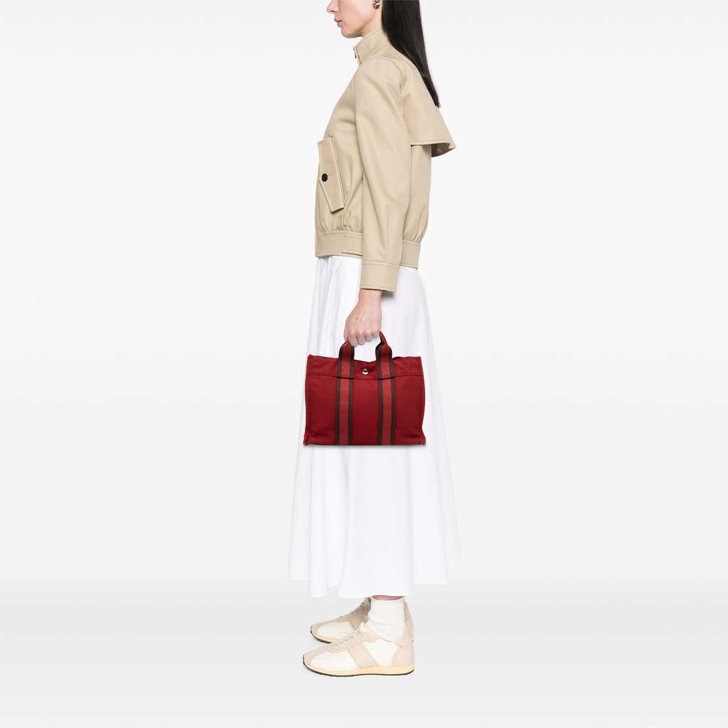 Hermès Canvas Fourre Tout PM - Image 11