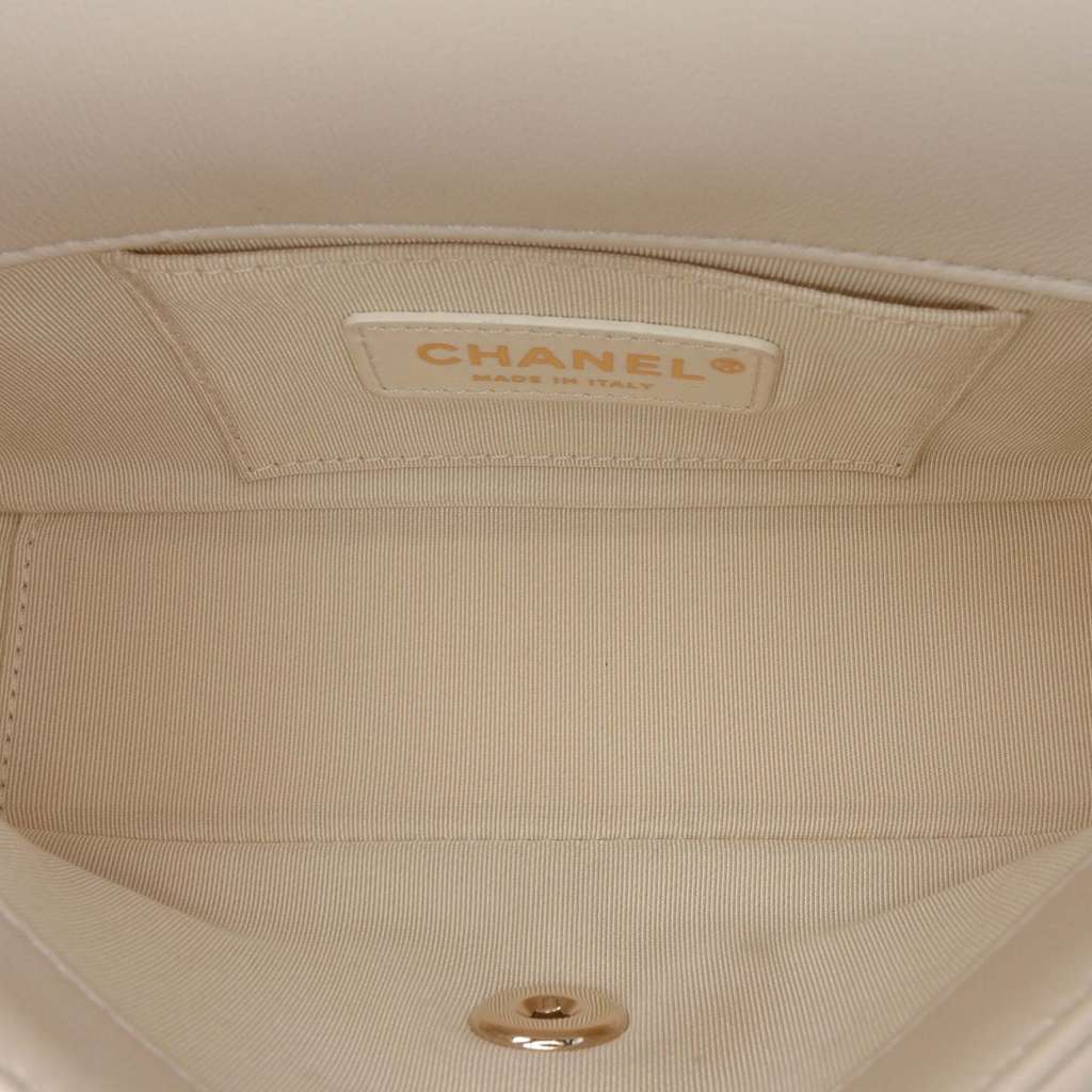 Chanel Medium Lambskin Twist Chain Enamel CC Flap - 4