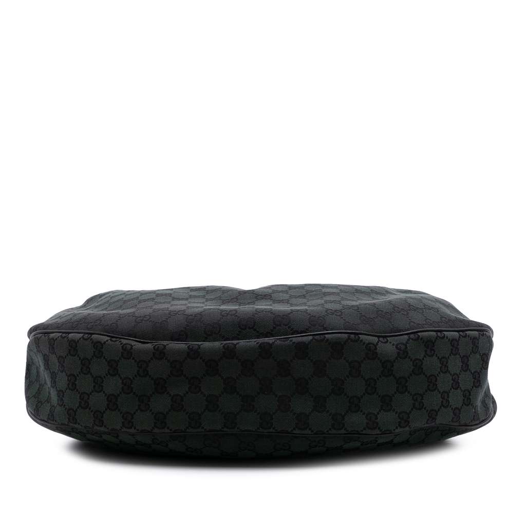 Gucci Large GG Canvas Half Moon Hobo - 3