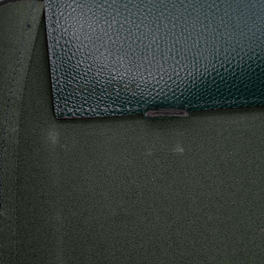 Celine Small Bicolor Grained Calfskin Vertical Cabas Tote - Detail 1