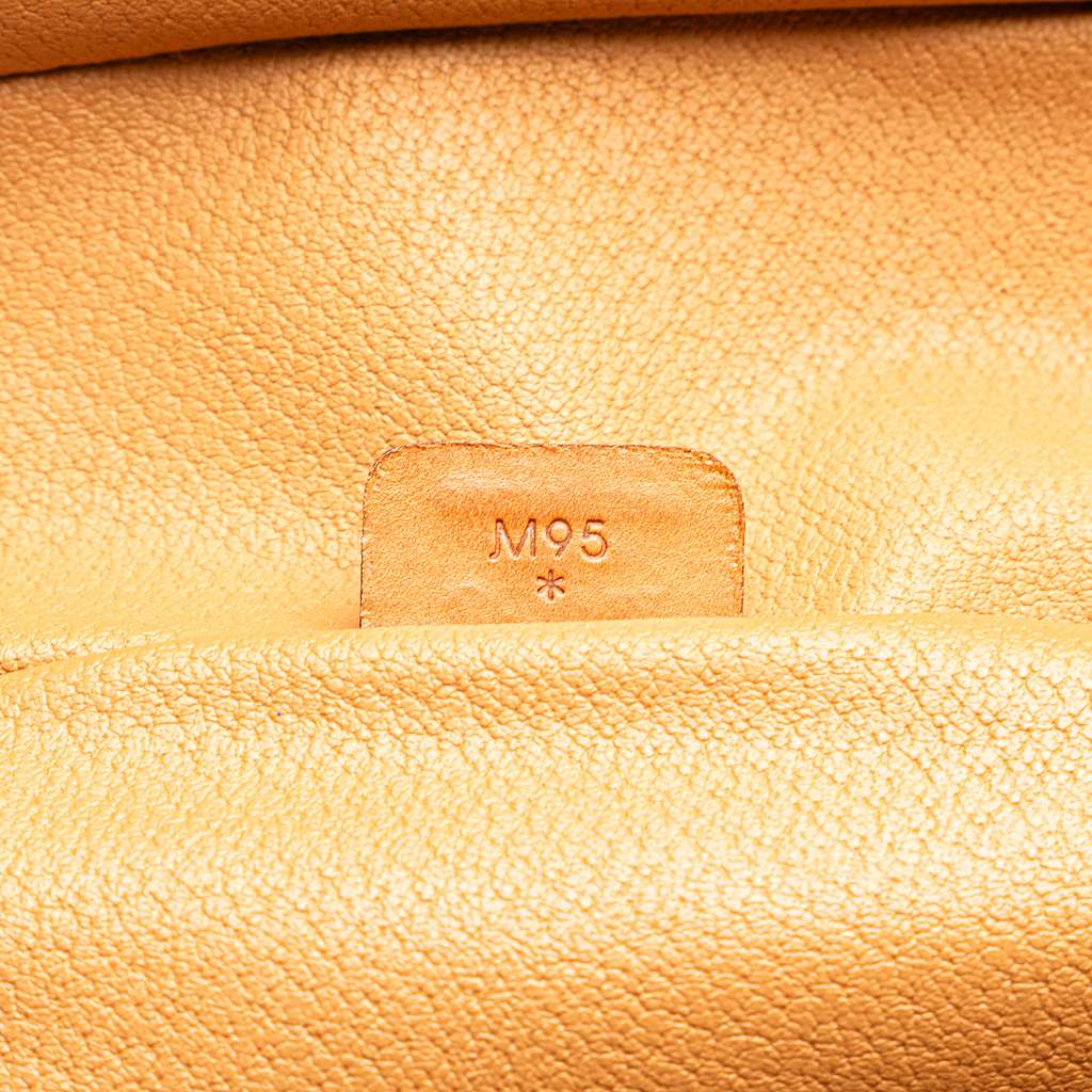 Celine Macadam Coated Canvas Vanity Bag - Side view