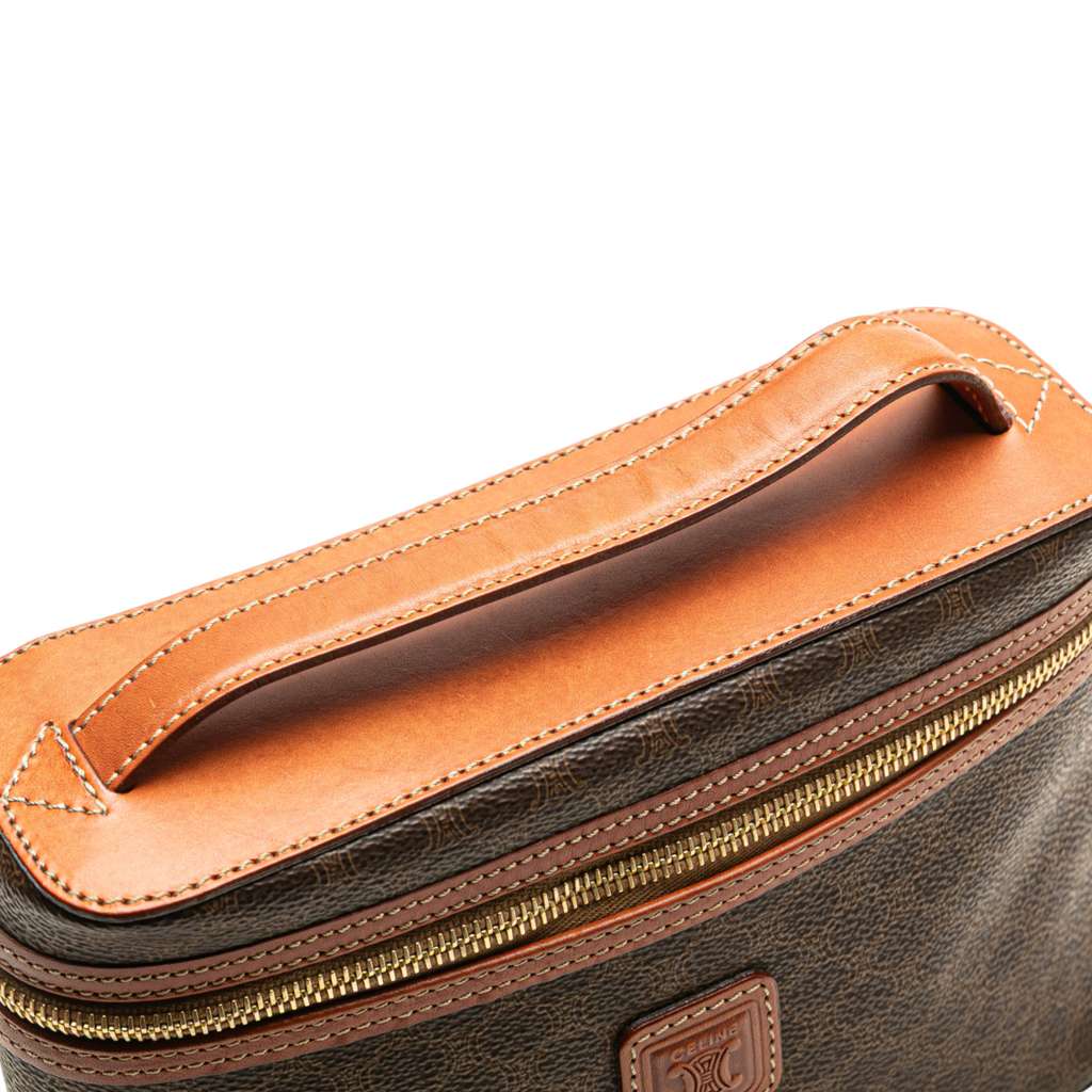 Celine Macadam Coated Canvas Vanity Bag - Image 12