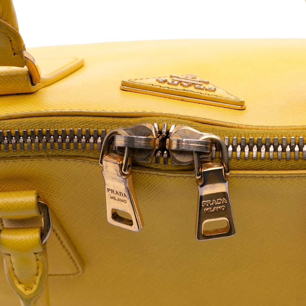 Prada Large Saffiano Lux Promenade Satchel - Detail 2
