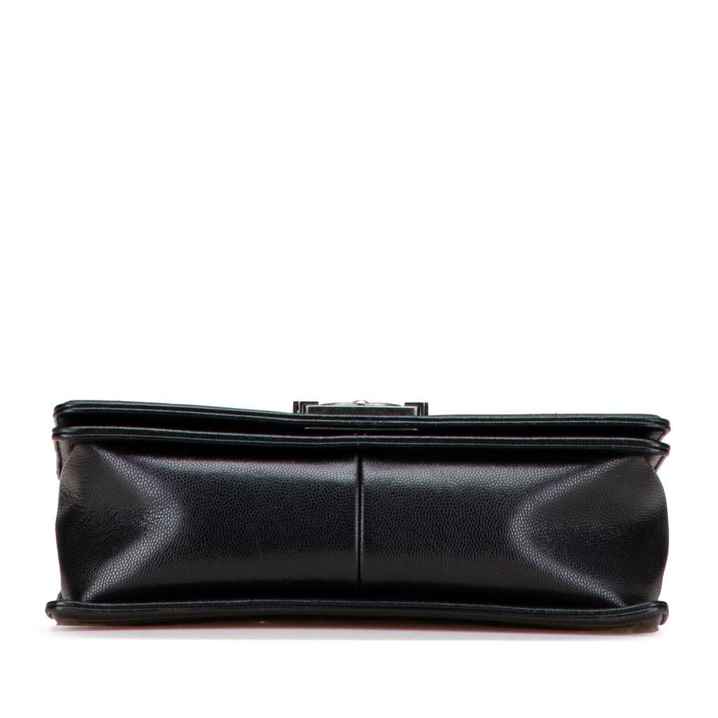 Chanel Old Medium Chevron Caviar Boy Flap - Image 6