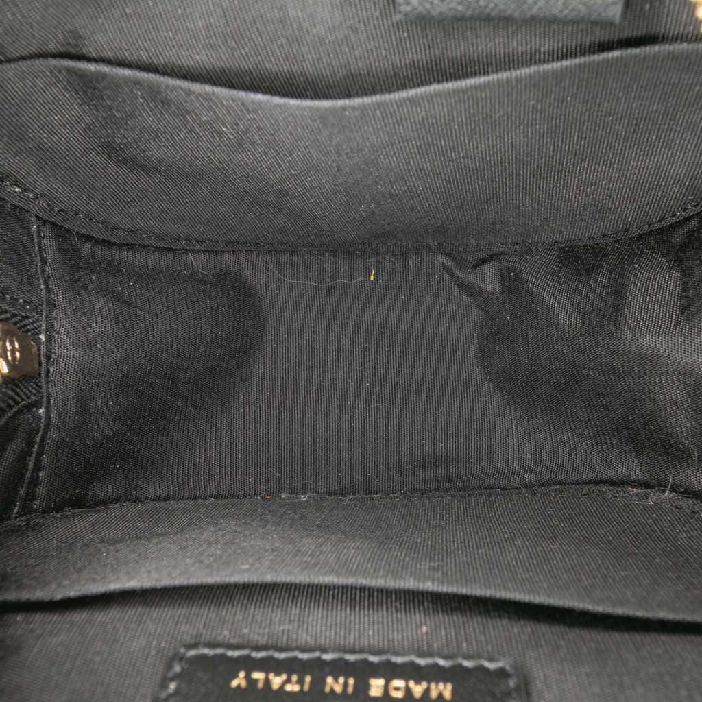 Chanel Caviar CC Filigree Round Clutch with Chain - 4